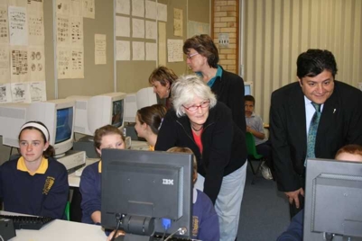 online session at Guyra Central School